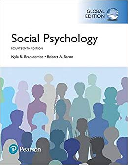 Social Psychology (14th edition) – Global – Branscombe and Baron – eTextBook PDF