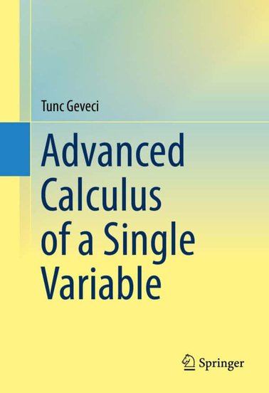 Advanced Calculus of a Single Variable – Geveci – eBook PDF