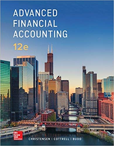 Advanced Financial Accounting (12th Edition) – eBook PDF