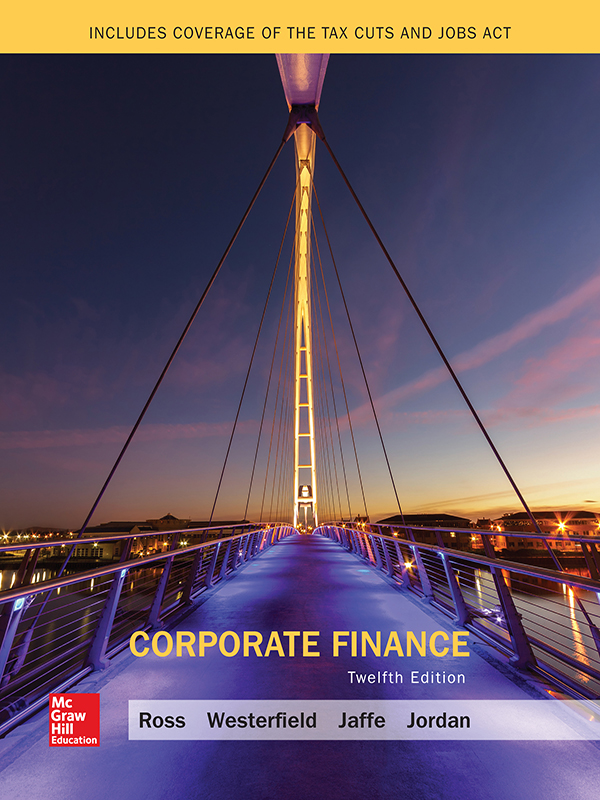 Corporate Finance (12th Edition) – Ross/Westerfield/Jaffe/Jordan – eBook PDF