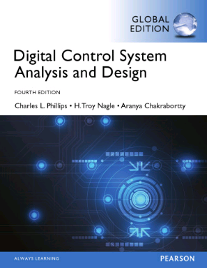 Digital Control System Analysis & Design 4th Global Edition, ISBN-13: 978-1292061221