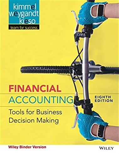 Financial Accounting: Tools for Business Decision Making 8th Edition, ISBN-13: 978-1118953907