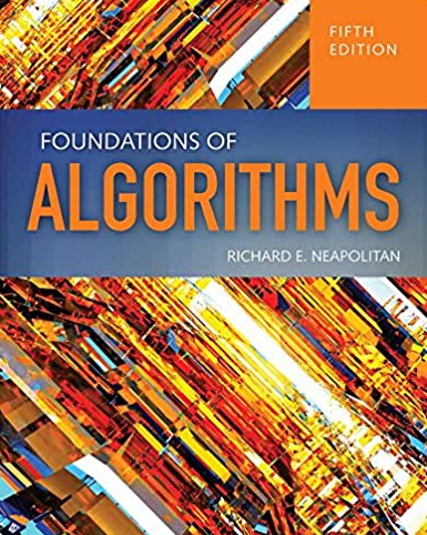 Foundations of Algorithms 5th Edition, ISBN-13: 978-1284049190