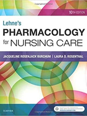 Lehne’s Pharmacology for Nursing Care (10th Edition) – eBook PDF