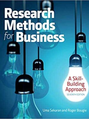 Research Methods For Business: A Skill Building Approach (7th Edition) – eBook PDF