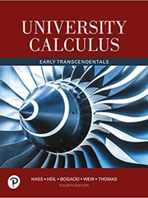 University Calculus, Early Transcendentals (4th Edition) – eBook PDF