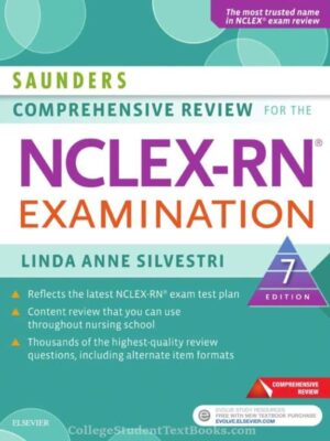 Saunders Comprehensive Review for the NCLEX-RN Examination 7th Edition – eBook PDF